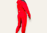 Red Joggers with Hoodie